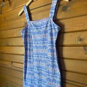 Hollister Aztec Bodycon Mini Dress